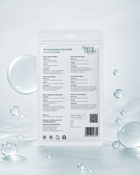 De-incrustation Facial Kit: Acne Control Therapy
